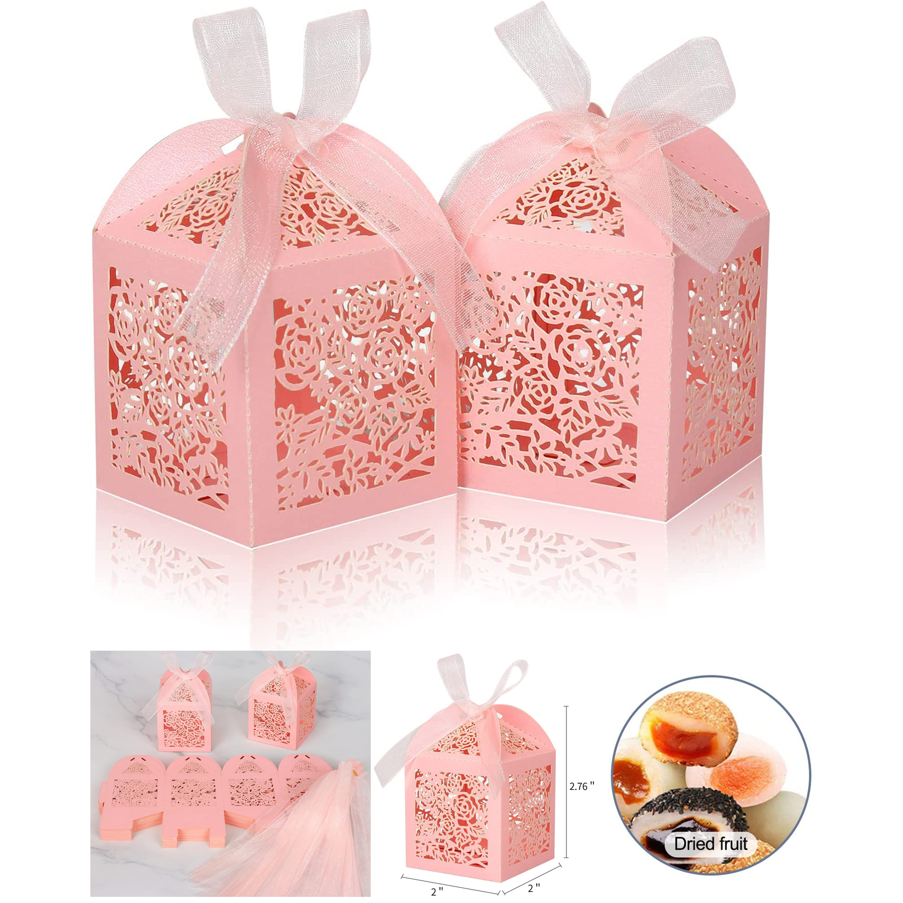 Laser Cut Favor Gift Box 2