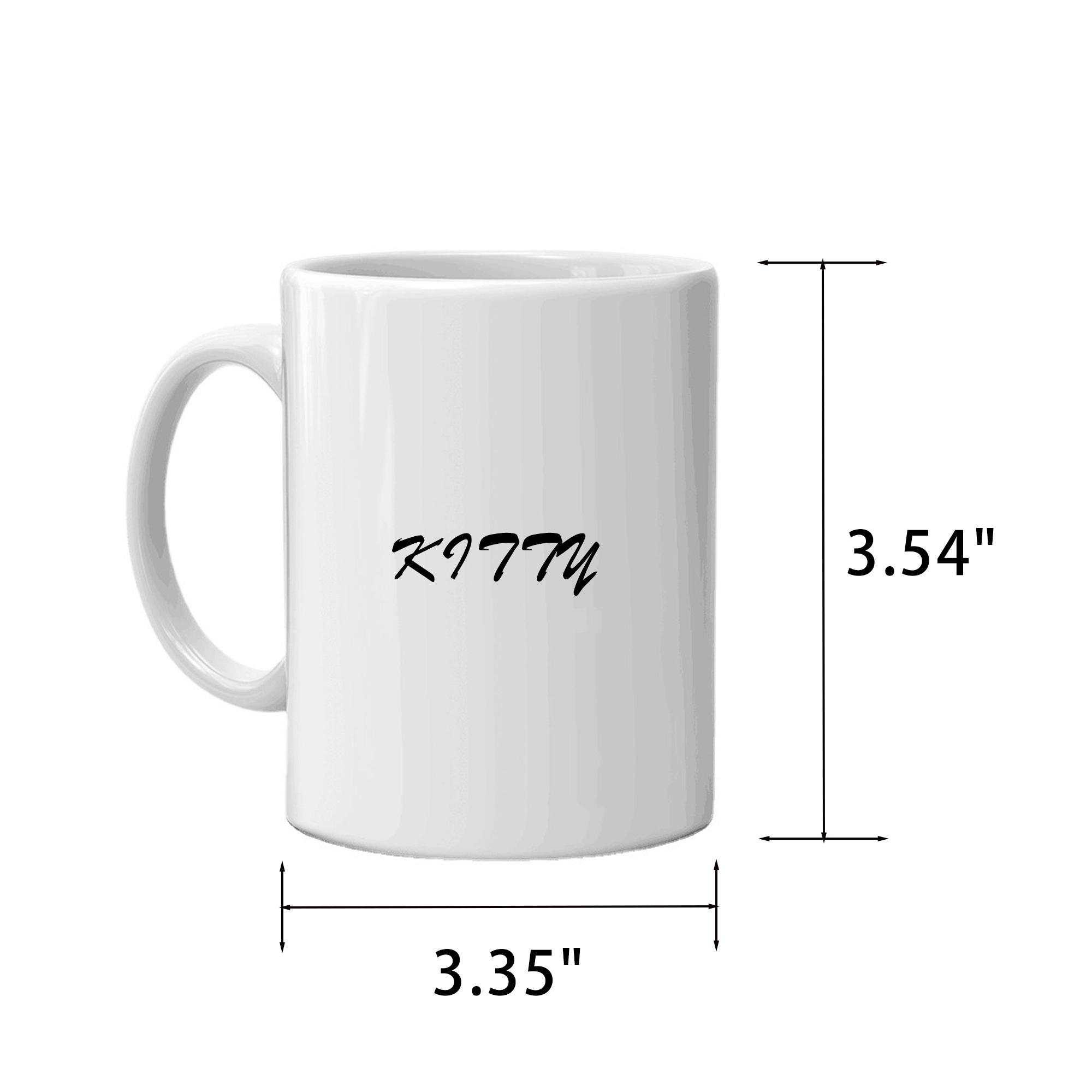 11 oz. Round Ceramic Mugs 2
