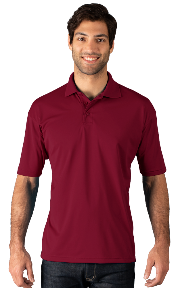 Men's Snag Resistant Wicking Short-Sleeve Polo 33