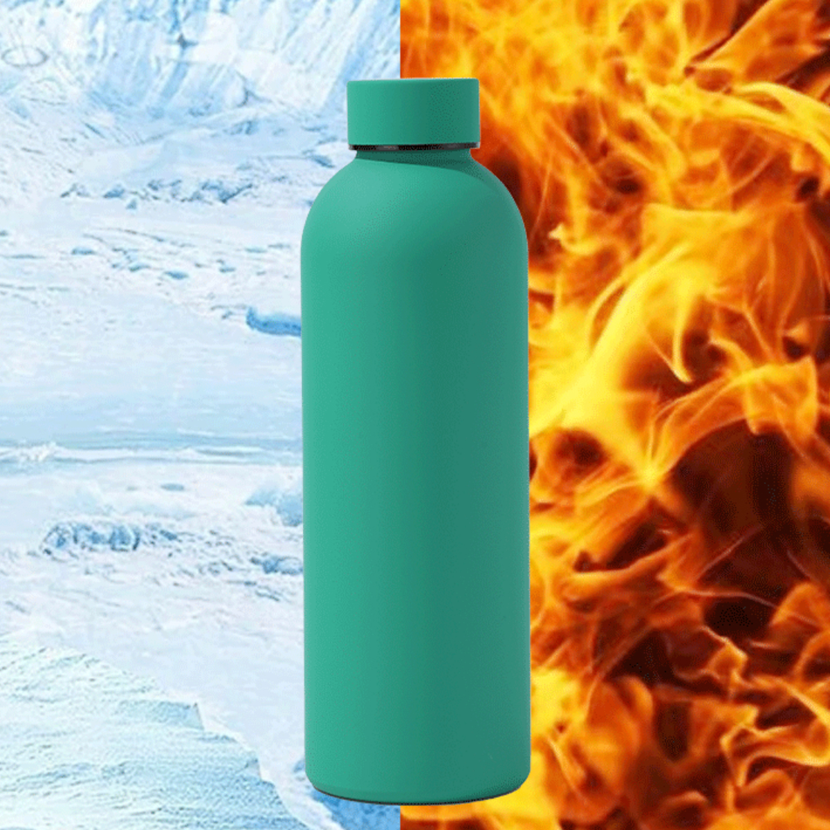 17oz Stainless Steel Insulated Vacuum Water Bottle 5