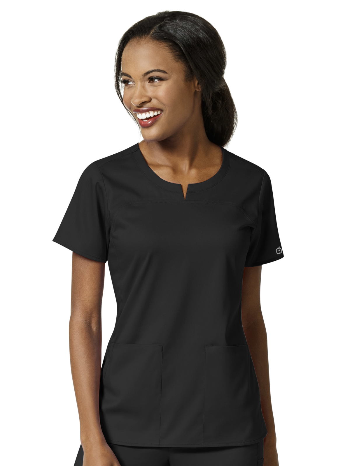 PRO Women's 4 Pocket Notch Neck Top
