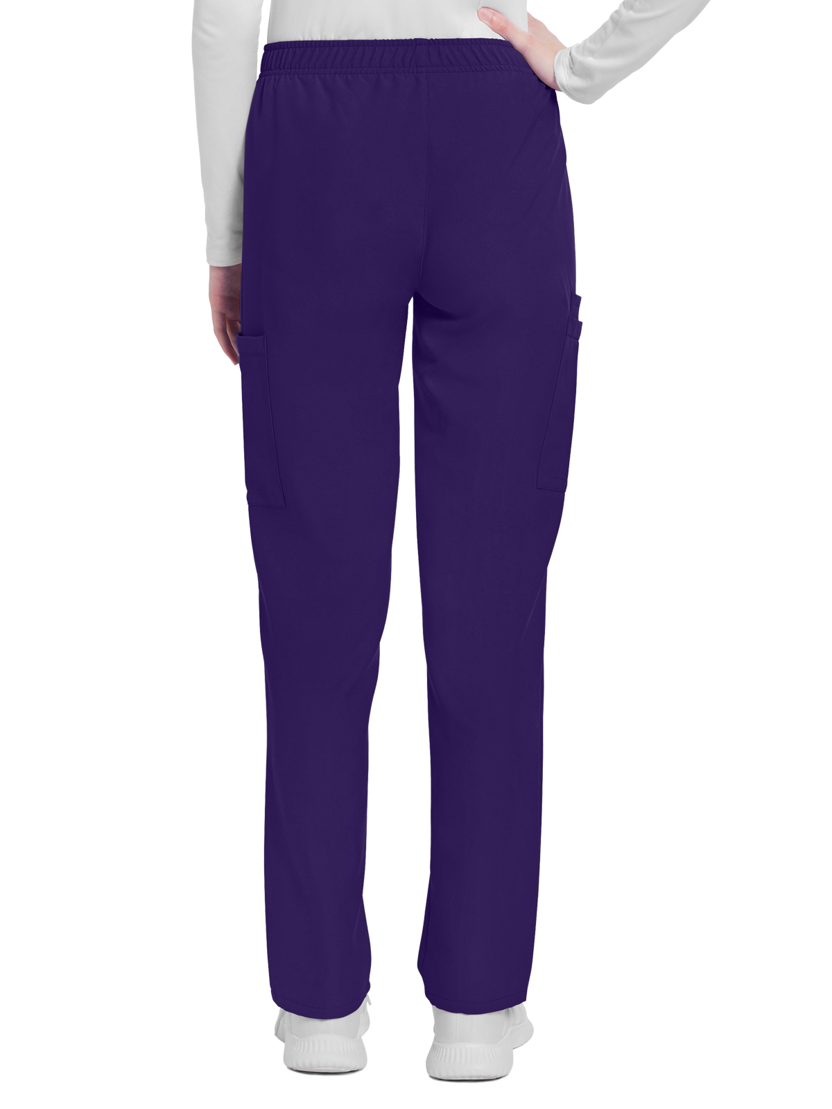 Cherokee - WW Originals Ultra - Women's 3-Pocket Mid Rise Cargo Pant 10