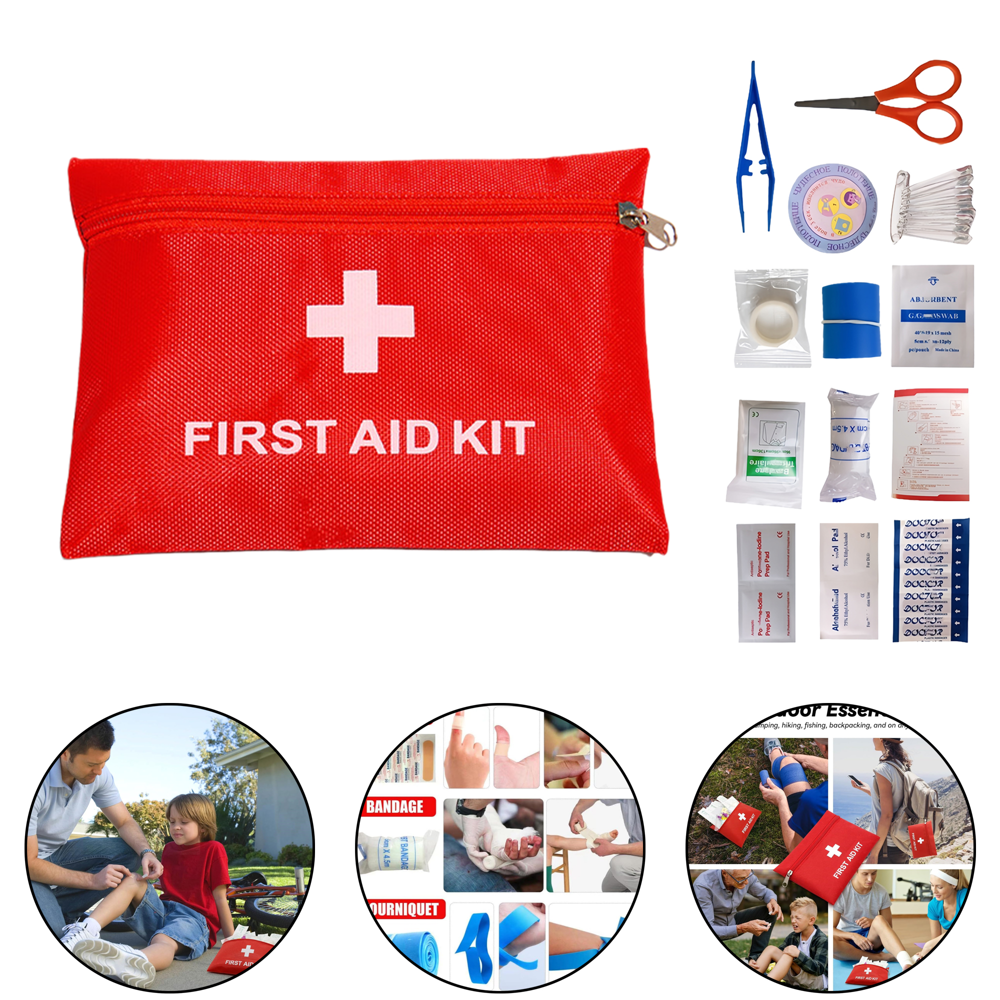 14-Piece First Aid Kit for Home 2