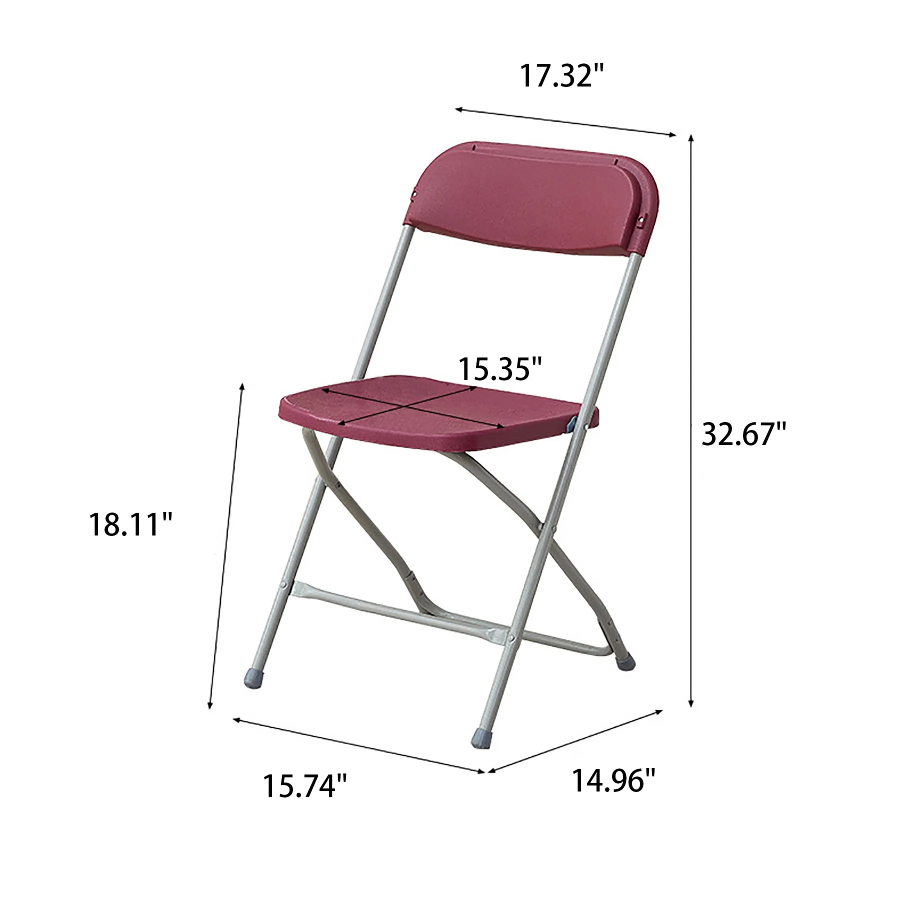 Portable Commercial Seat Foldable Chair 3