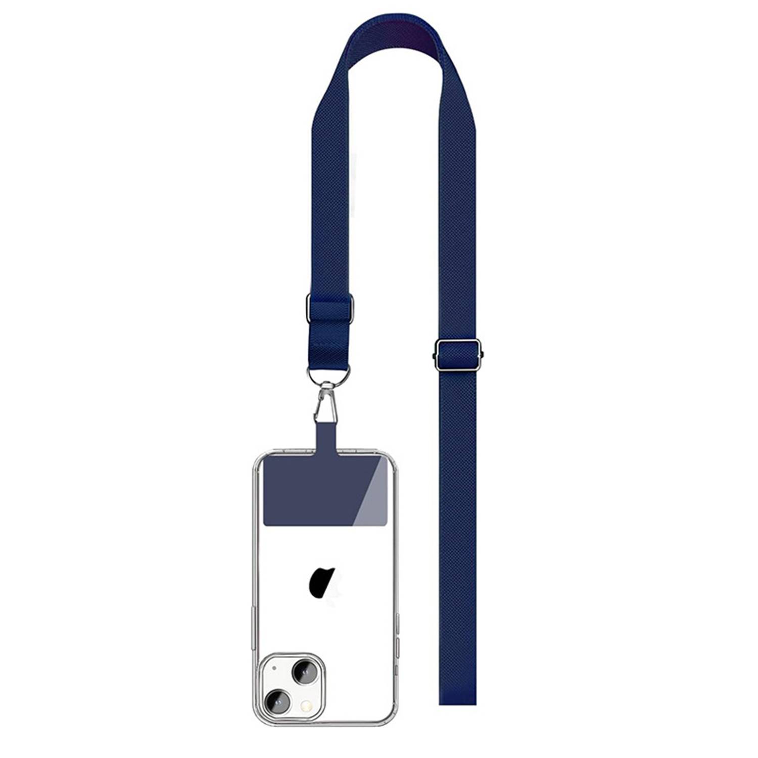 Cell phone case card lanyard wider retractable 5
