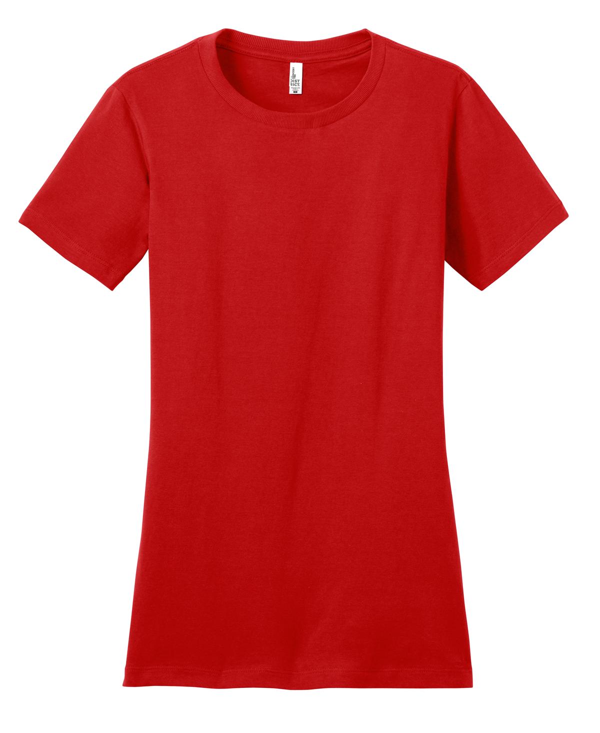 District Women's Fitted The Concert Tee DT5001 4
