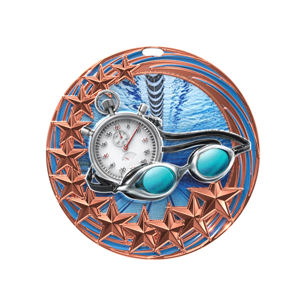 Star Blast Medal - Swimming 2