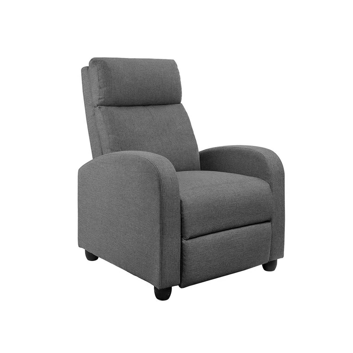 Adjustable Thick Recliner w/ Comfortable Footrest 3