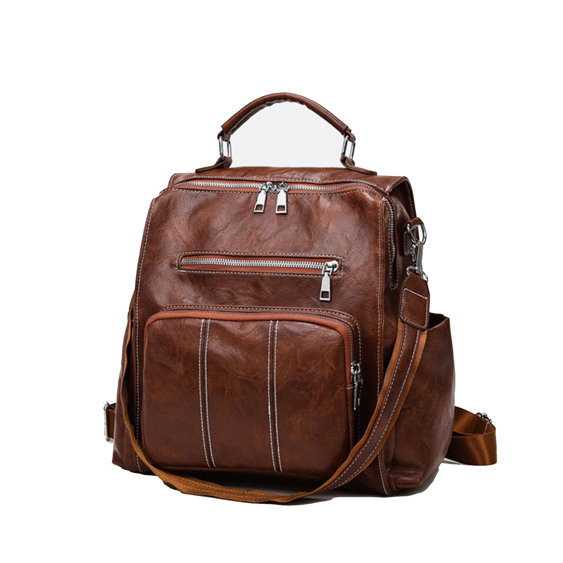 PU Convertible Waterproof Backpack for woman 5