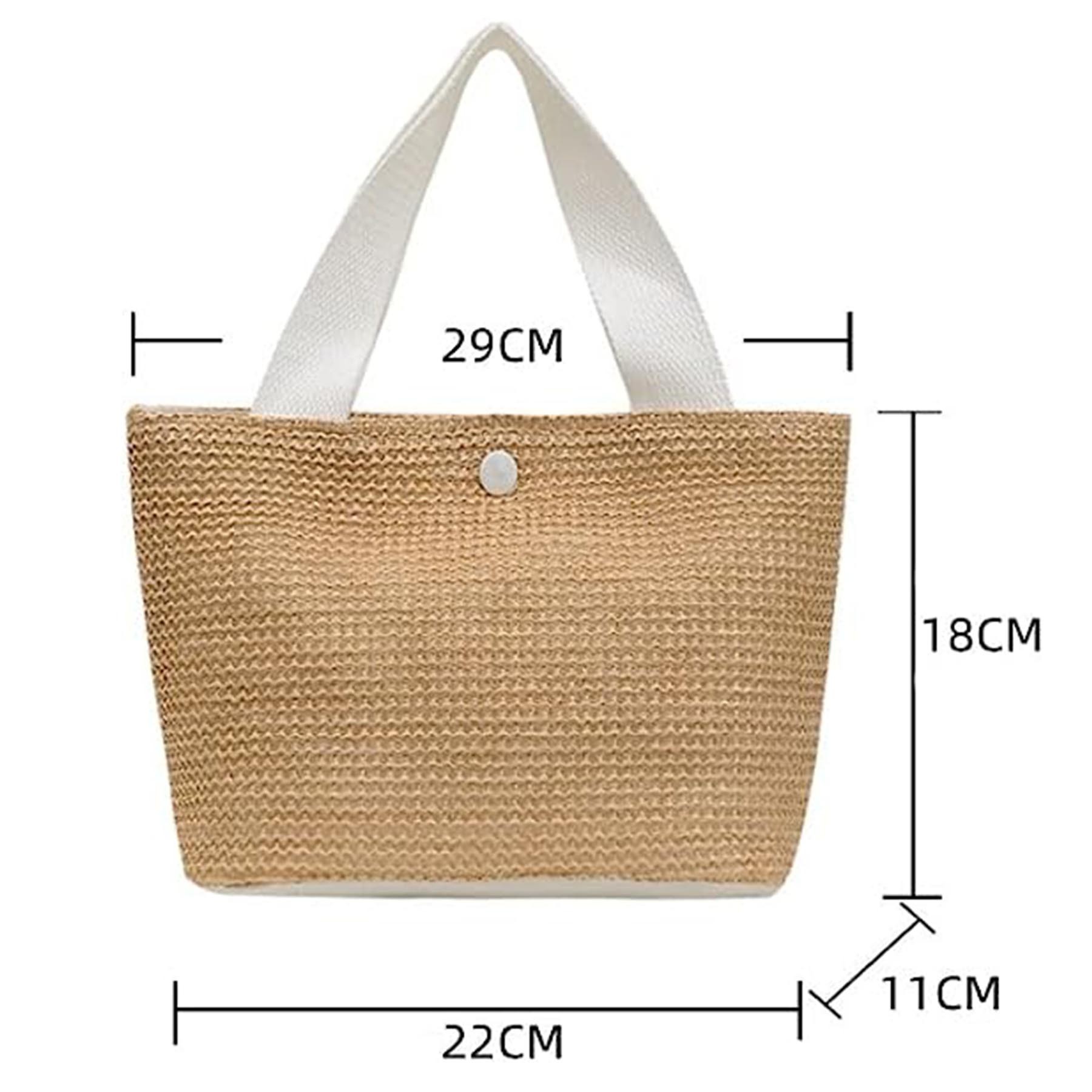 Straw Woven Handbag 2