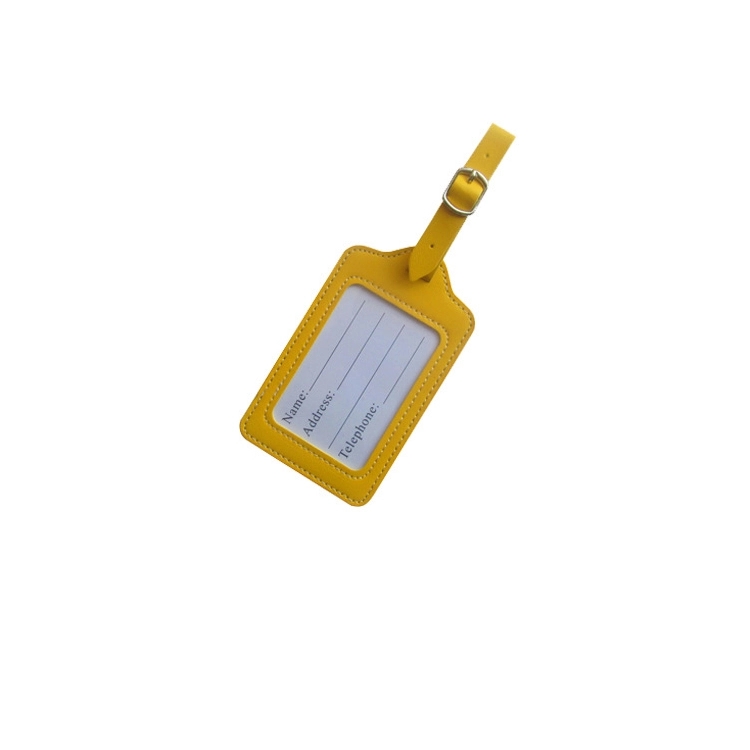 Pu Leather Luggage Tag 1