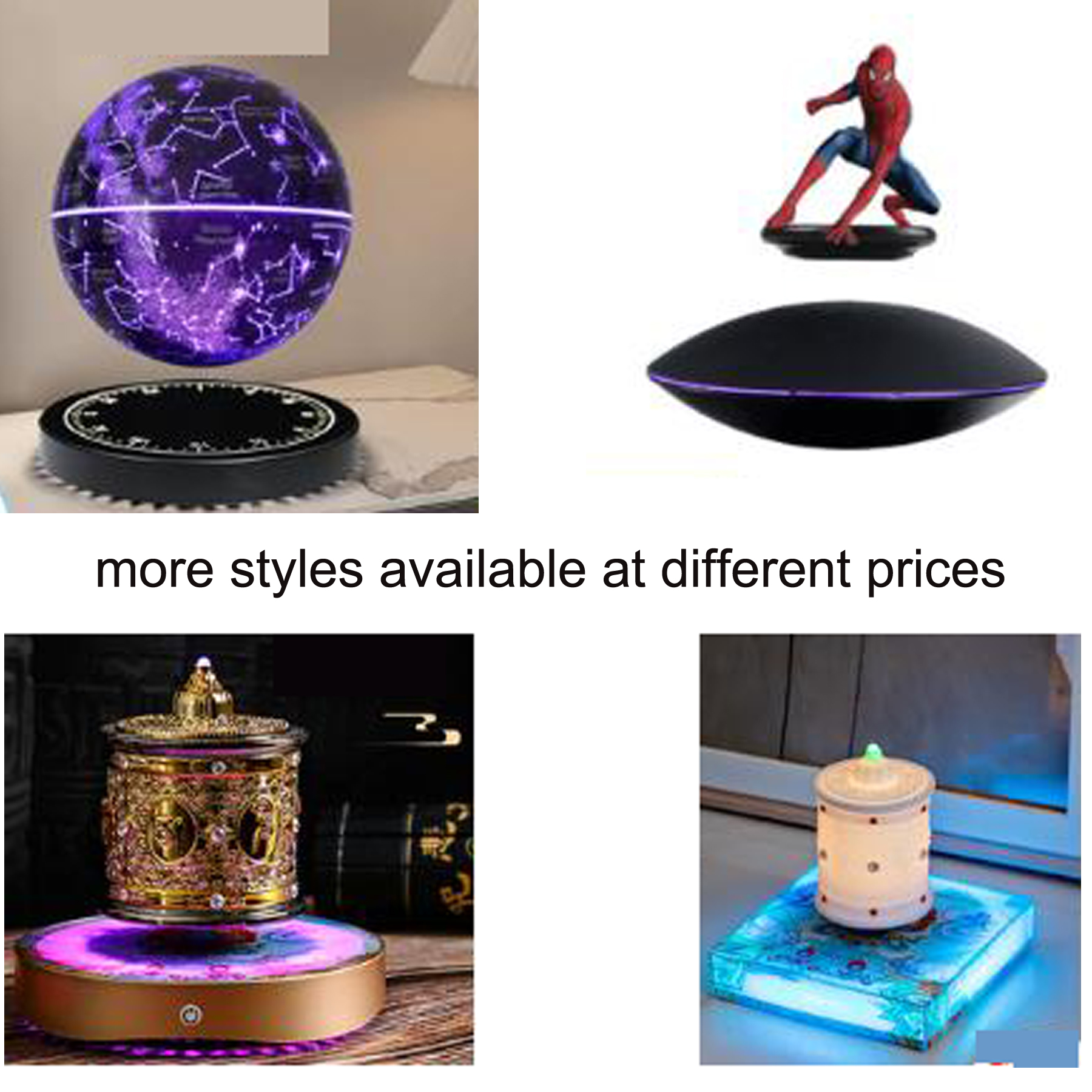 Magnetic Levitating Display Stand for Collectibles and Gifts 7