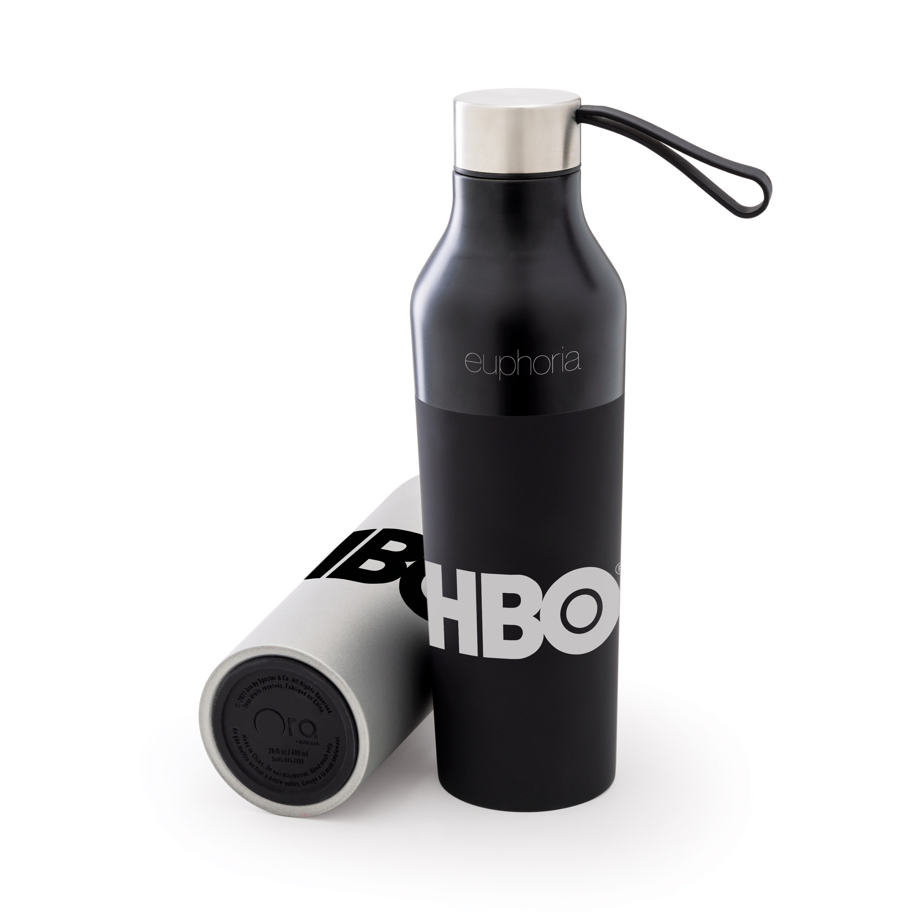 Eye Candy Double-dip 600 Ml / 20 Oz Stainless Steel Bottle, custom water bottle with logo imprint 11