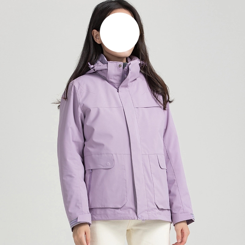 Waterproof Detachable 2-layer Hiking Jacket & Outdoor Coat 1