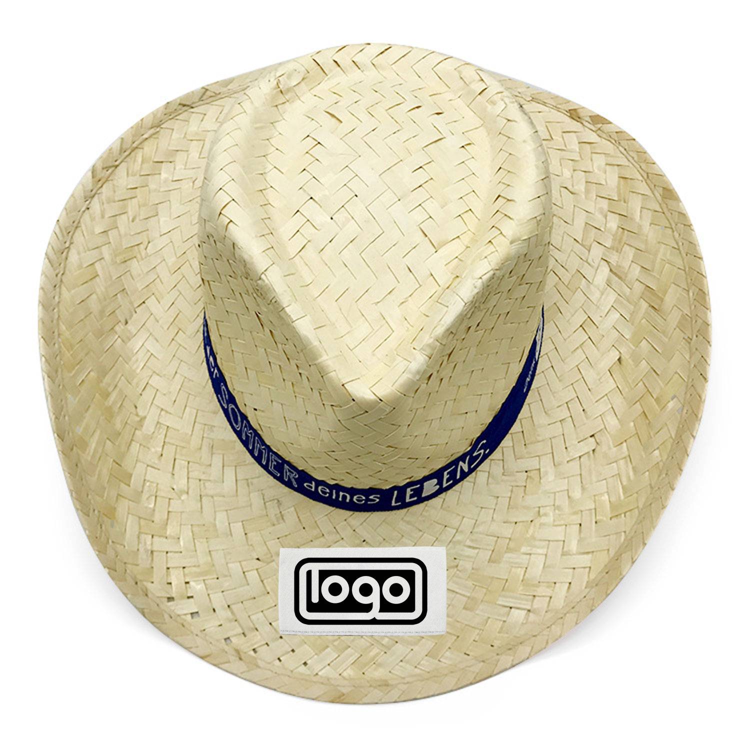 Cusrom Hand-woven Women's Straw Hat 8