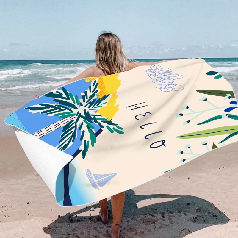 Custom Sand Free Beach Towel 4