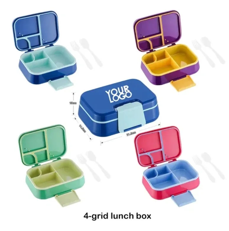 BPA Free Bento Lunch Box with Utensils 8