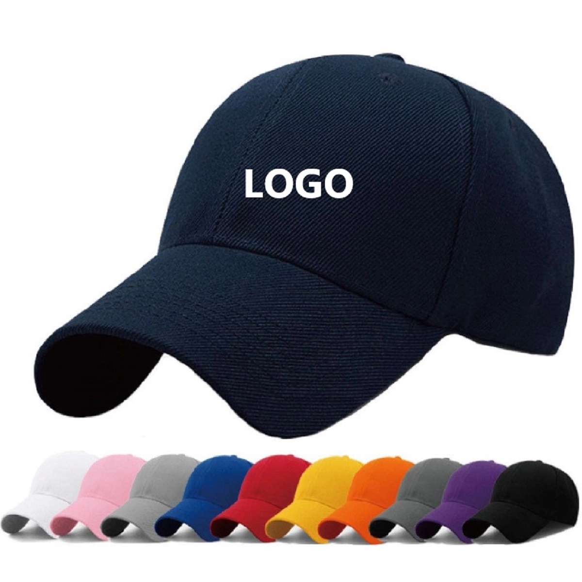 Baseball Cap for Men Women Classic Hat MOQ 100PCS 2