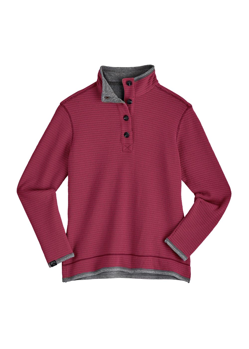 Storm Creek Women's Maverick Waffle Knit Button Up 37