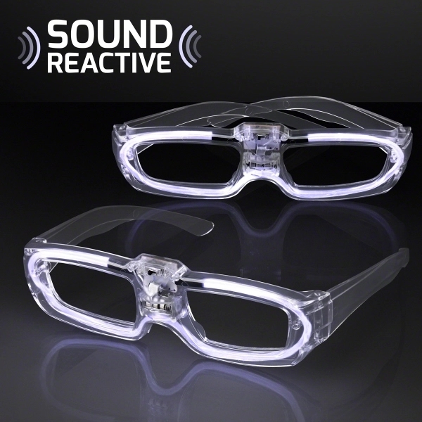 Sound Reactive LED Party Shades, 80s Style 1