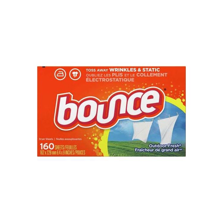 Bounce Dryer Sheets - 160 Count Outdoor Fresh 2