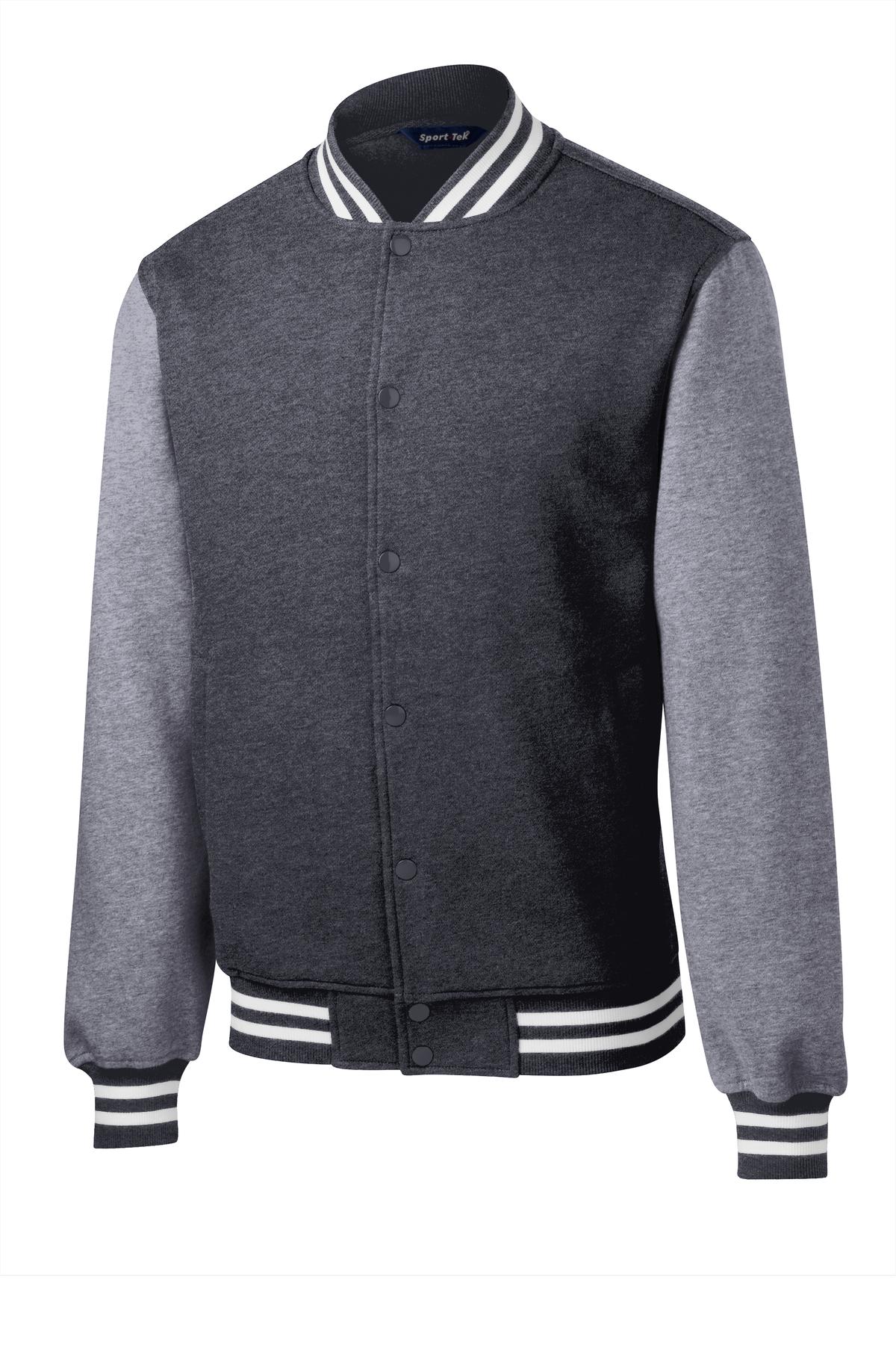 Sport-Tek Fleece Letterman Jacket. ST270 22