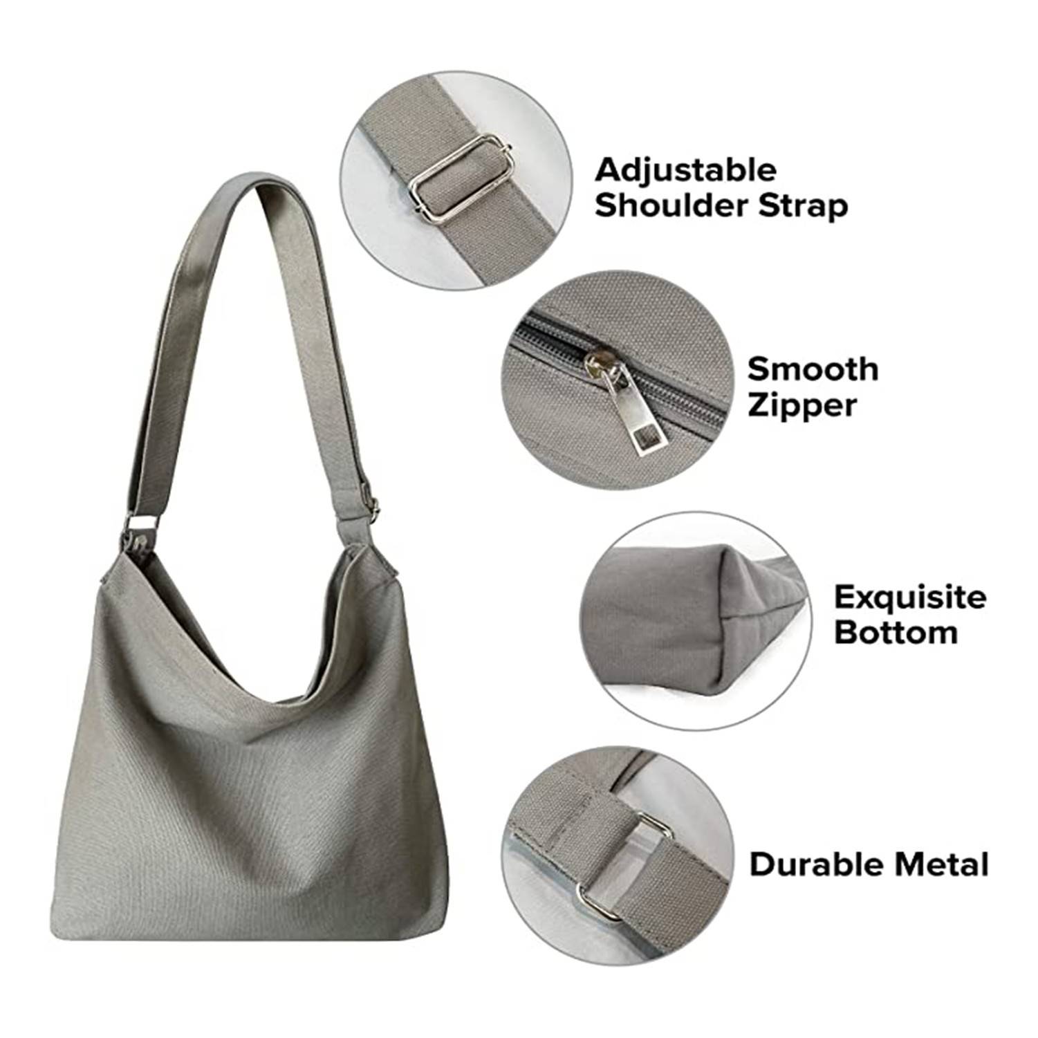 Canvas Casual Crossbody Bag for Women 2