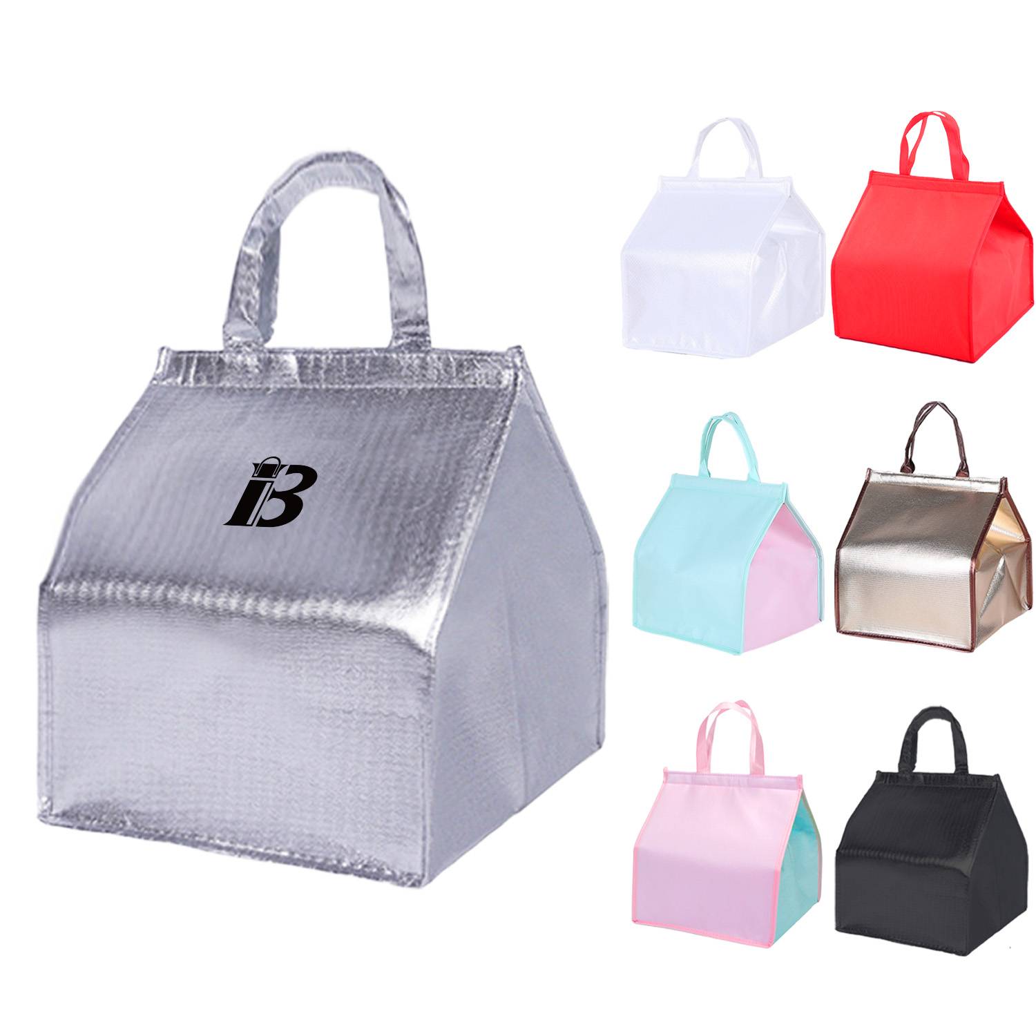 Non-Woven Aluminum Foil Handheld Insulated Bag 2