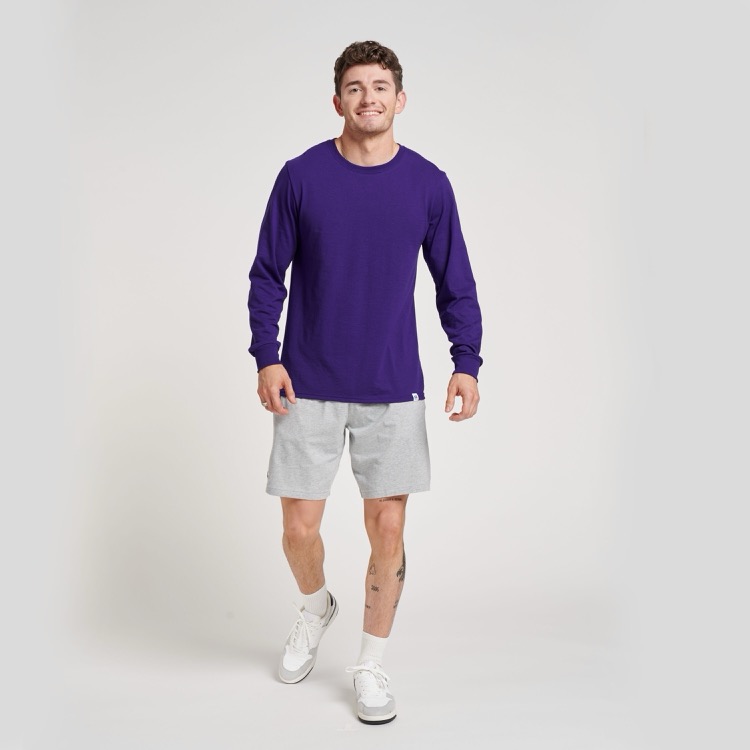 RUSSELL ATHLETIC DRI-POWER® CVC Performance Unisex Long-Sleeve T-Shirt 18