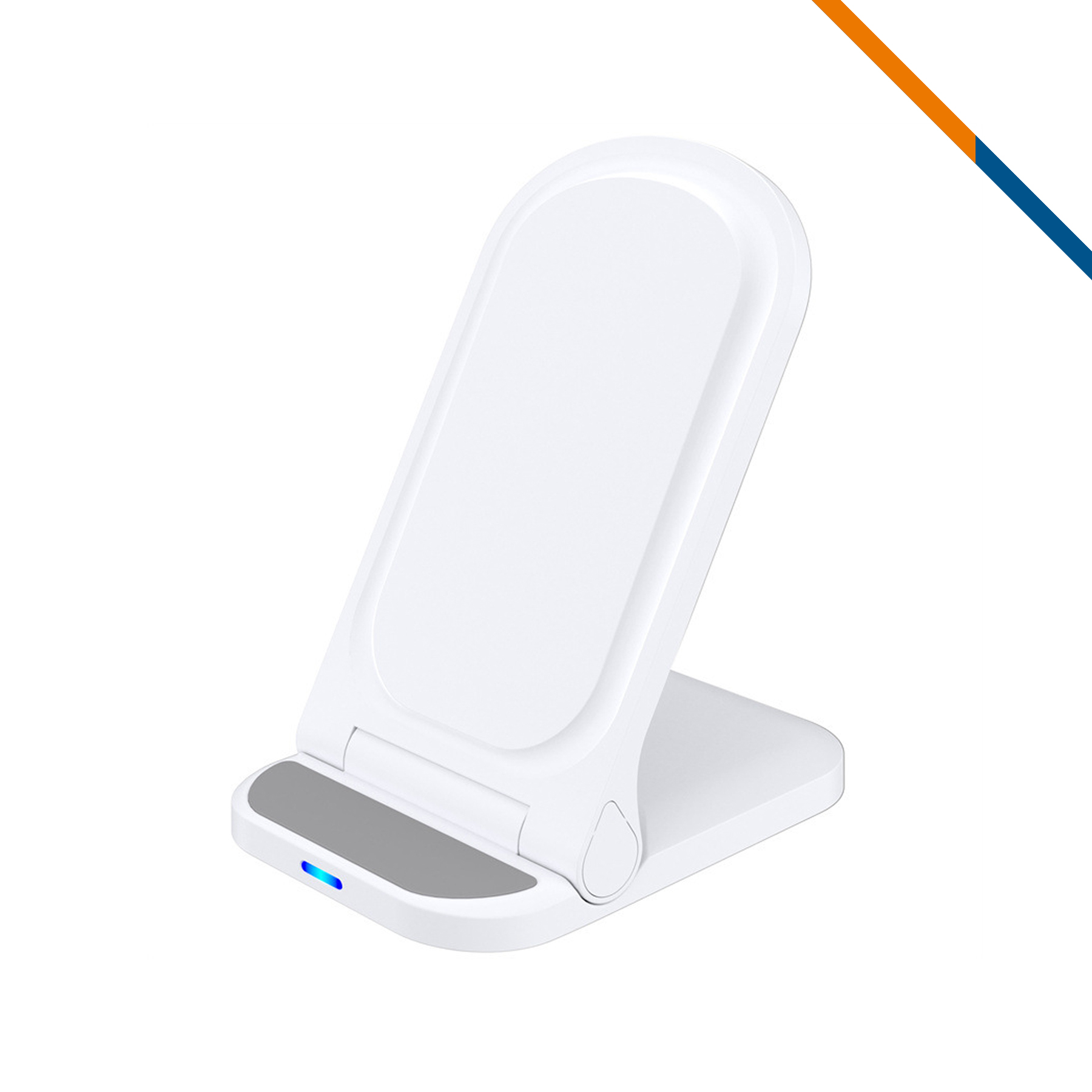 EnerFlow Foldable 15W Wireless Fast Charger Stand 5