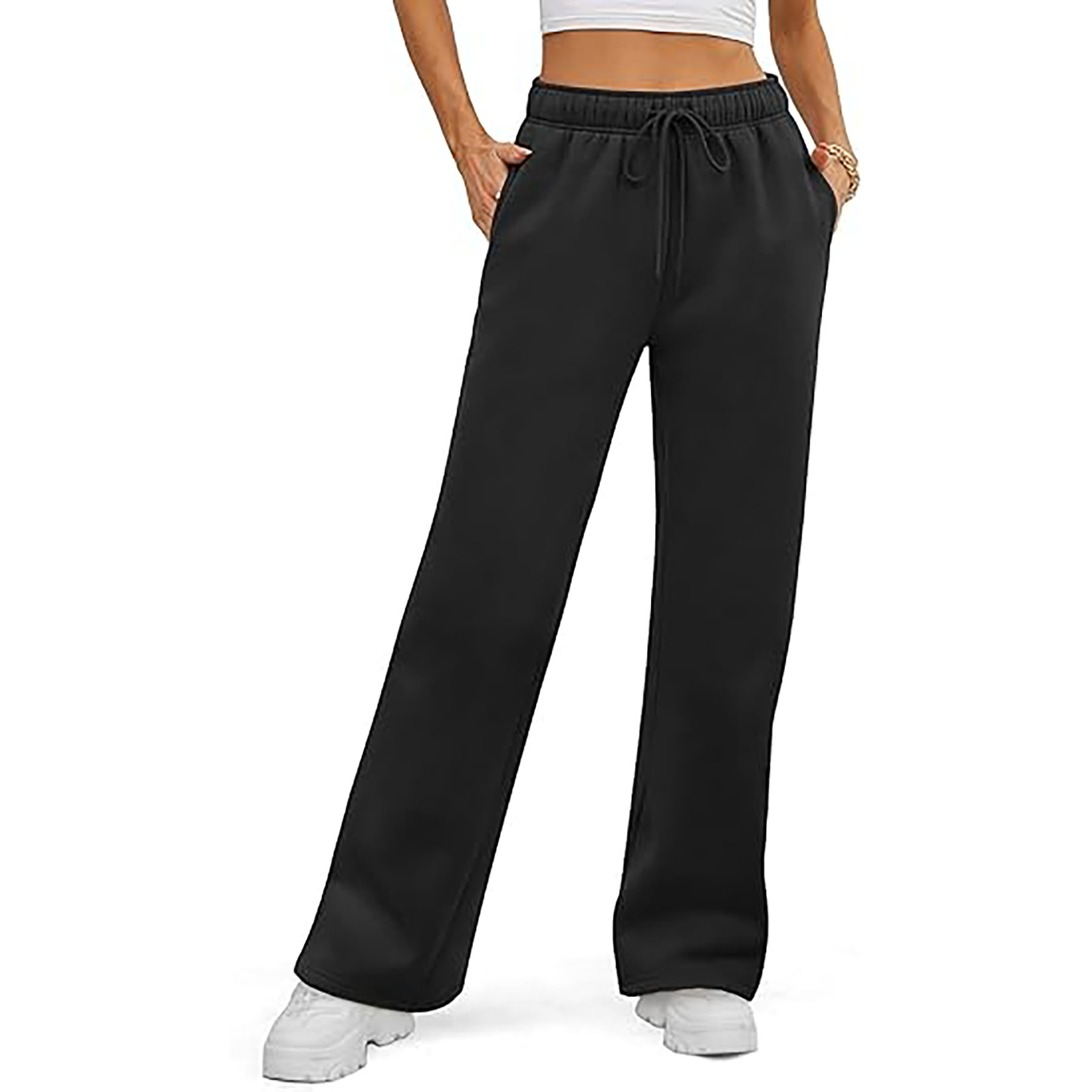 Women's Loose Fleece Sweatpants 18