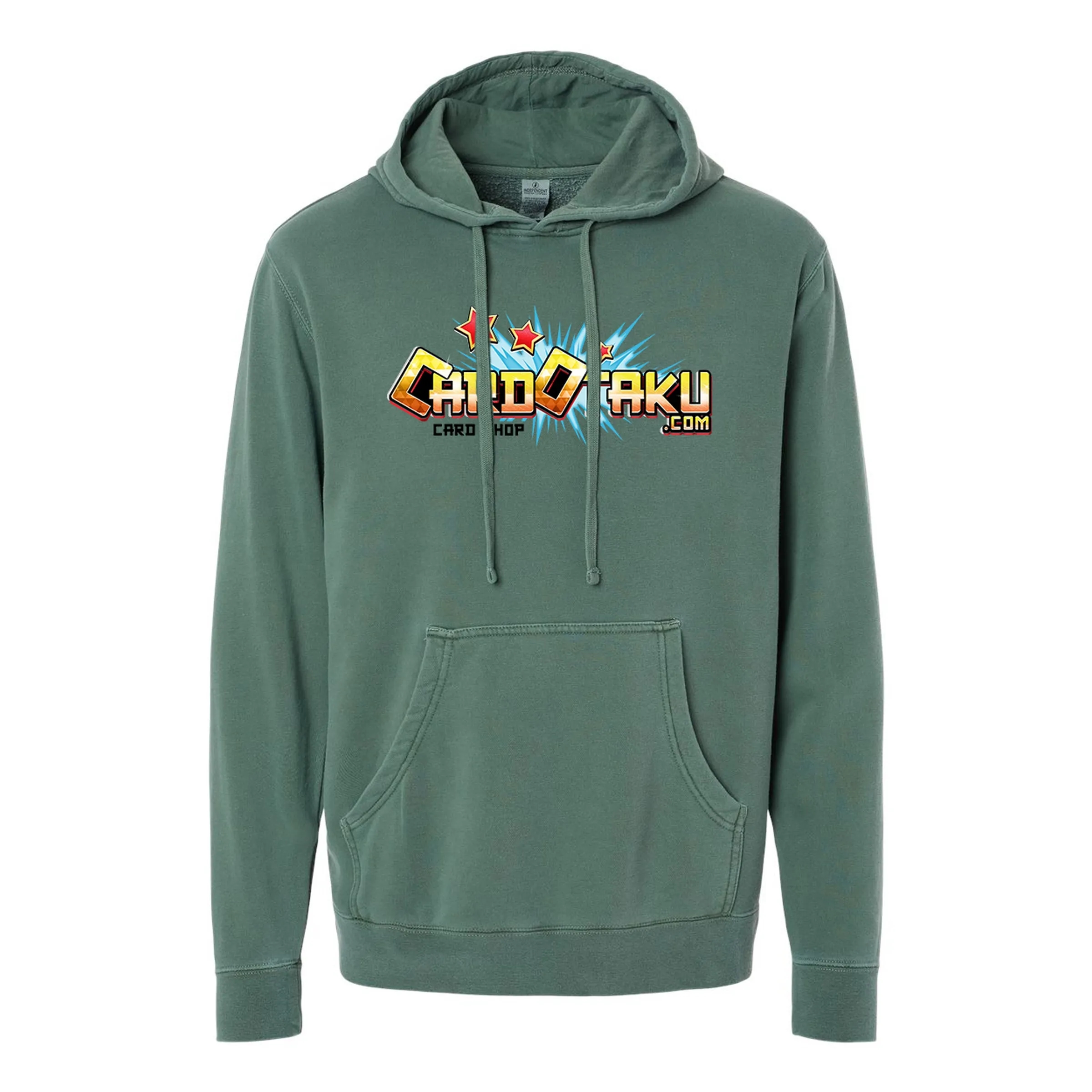 Unisex Midweight Pigment Dyed Hooded Pullover