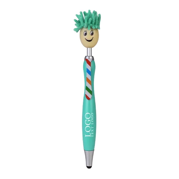 Custom Cartoon Hair Head Pen 5