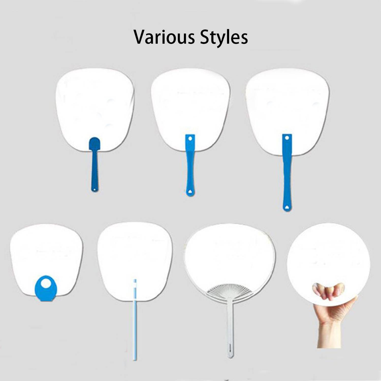 Customizable handle-free fan 5