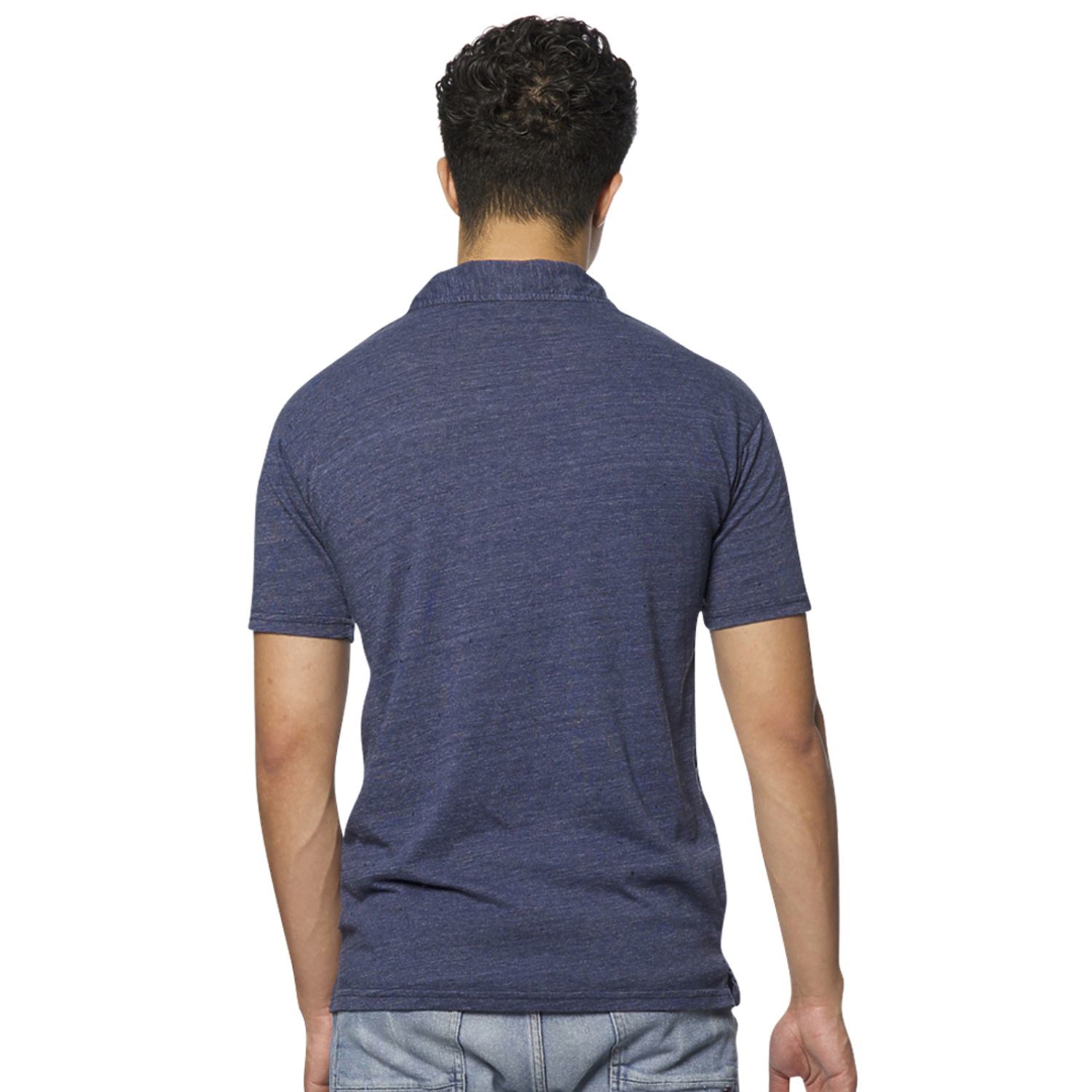 USA Made Unisex Triblend Pigment Dyed Polo 3