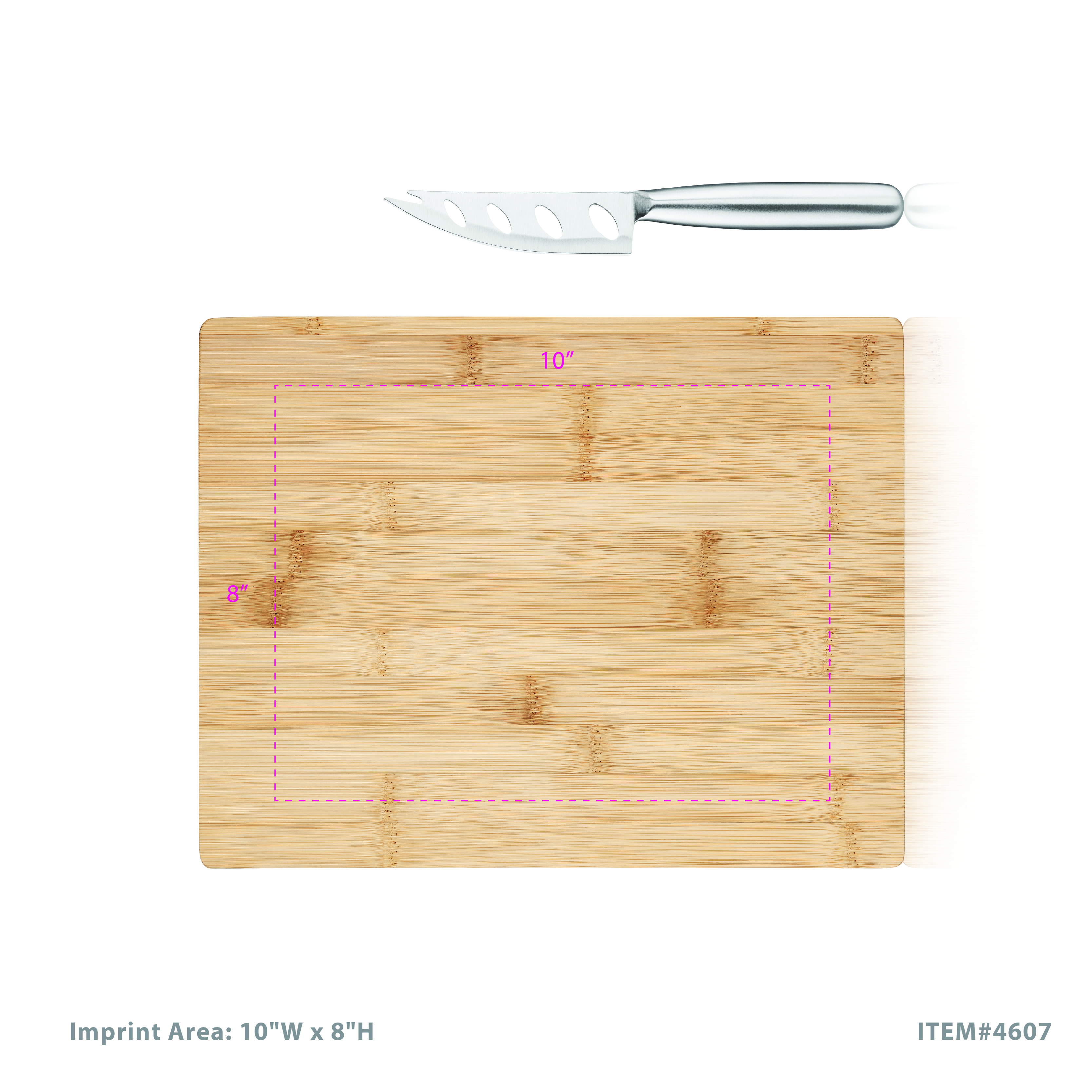 True® Bamboo Board & Knife Set 3
