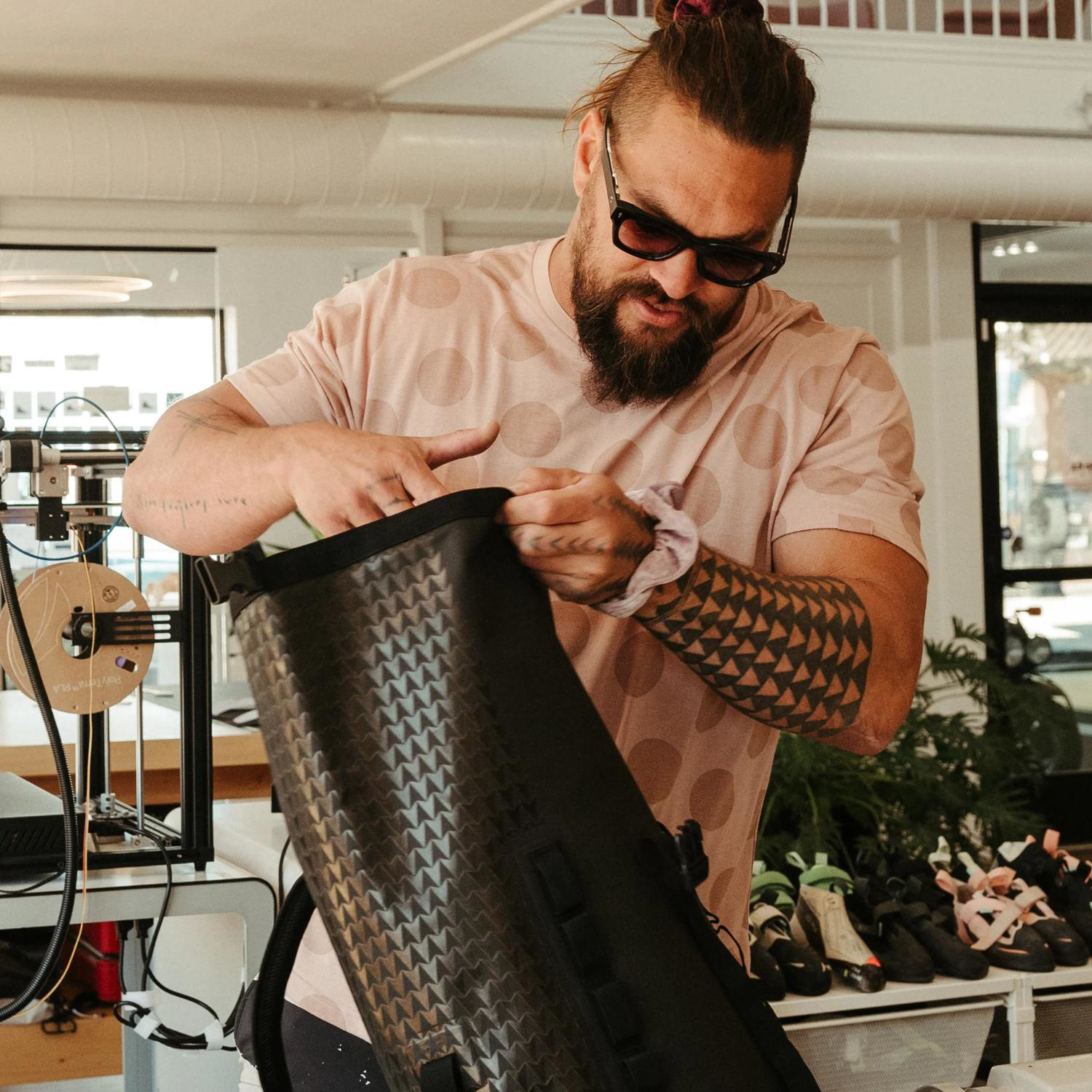 GOT BAG® ROLLTOP Jason Mamoa – GOTS Certified Ocean Plastic Backpack 16