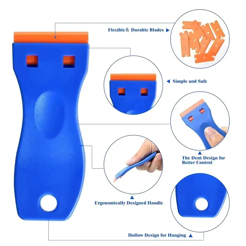 Plastic Razor Blade Scraper 2