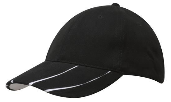 Brushed Heavy Cotton with Laminated Two-Tone Peak 2
