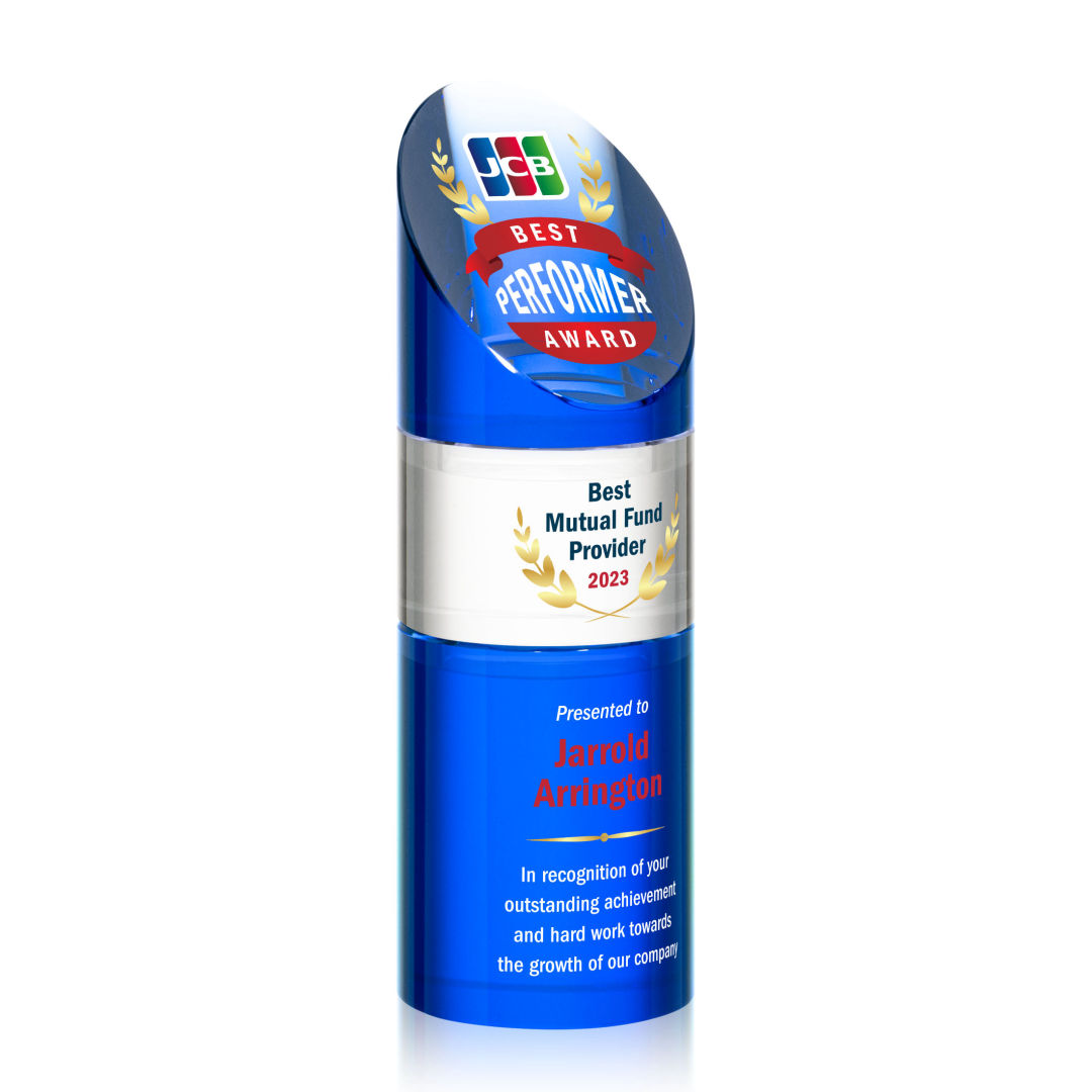 Atlantis Stacker VividPrint™ Award - Blue 8