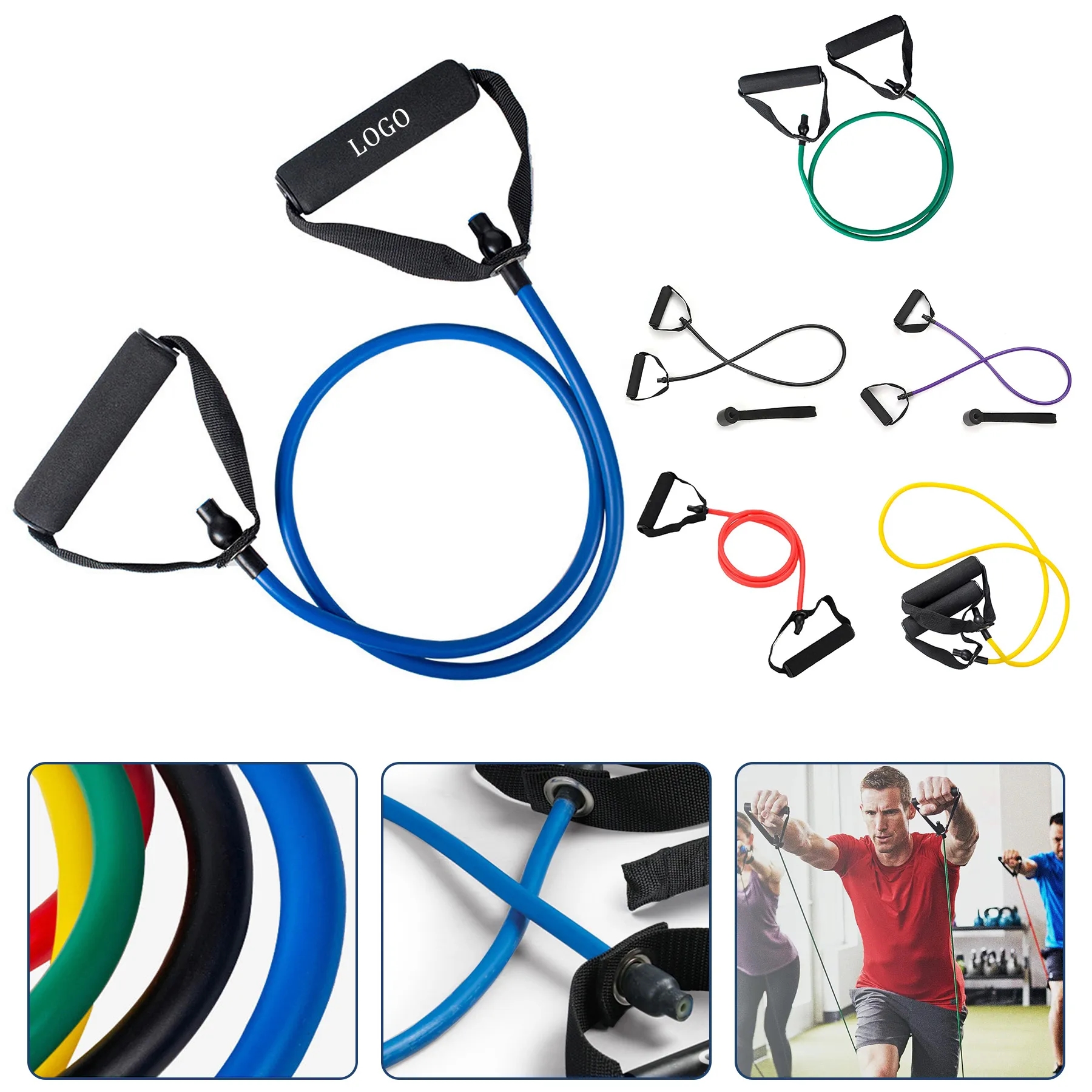 Resistance Bands with Handles 3