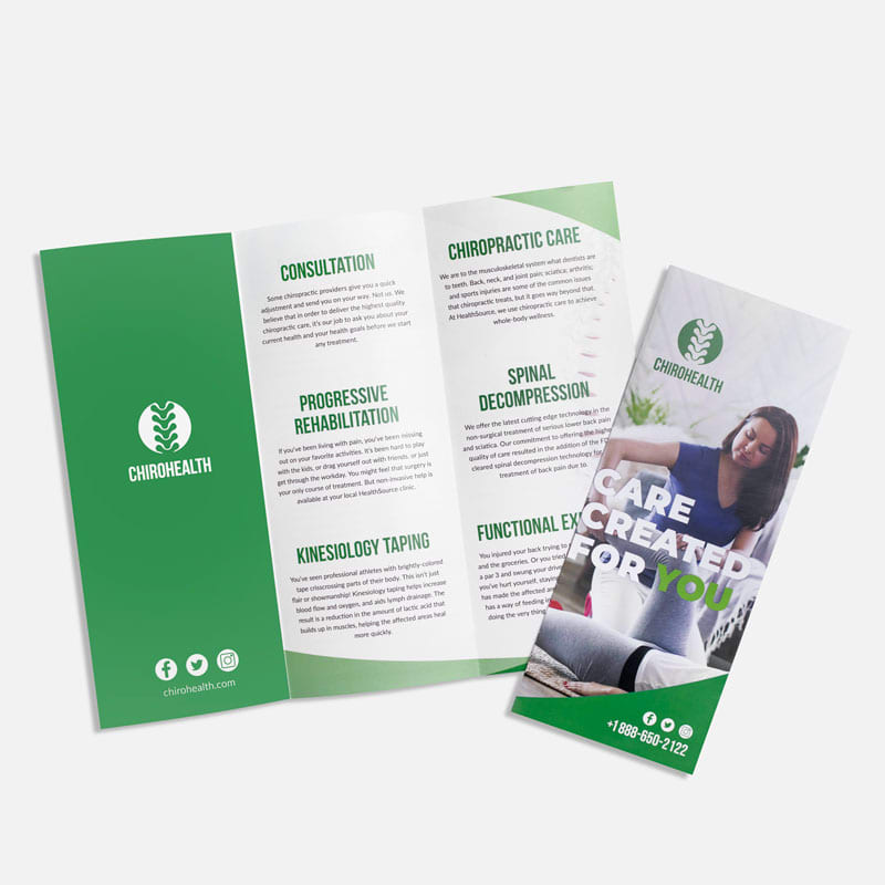 8.5" X 11" Brochures 9