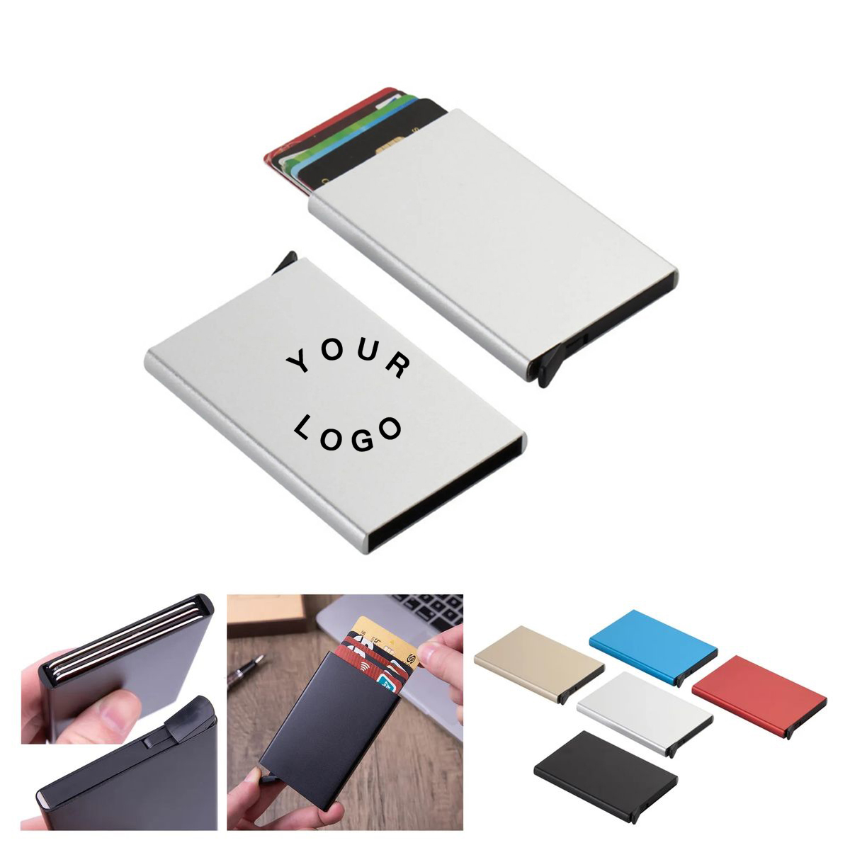 Aluminum Anti Scan Travel Card Holder 3