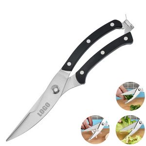 Ergonomic Steel Kitchen Scissors With Handle Lock 5