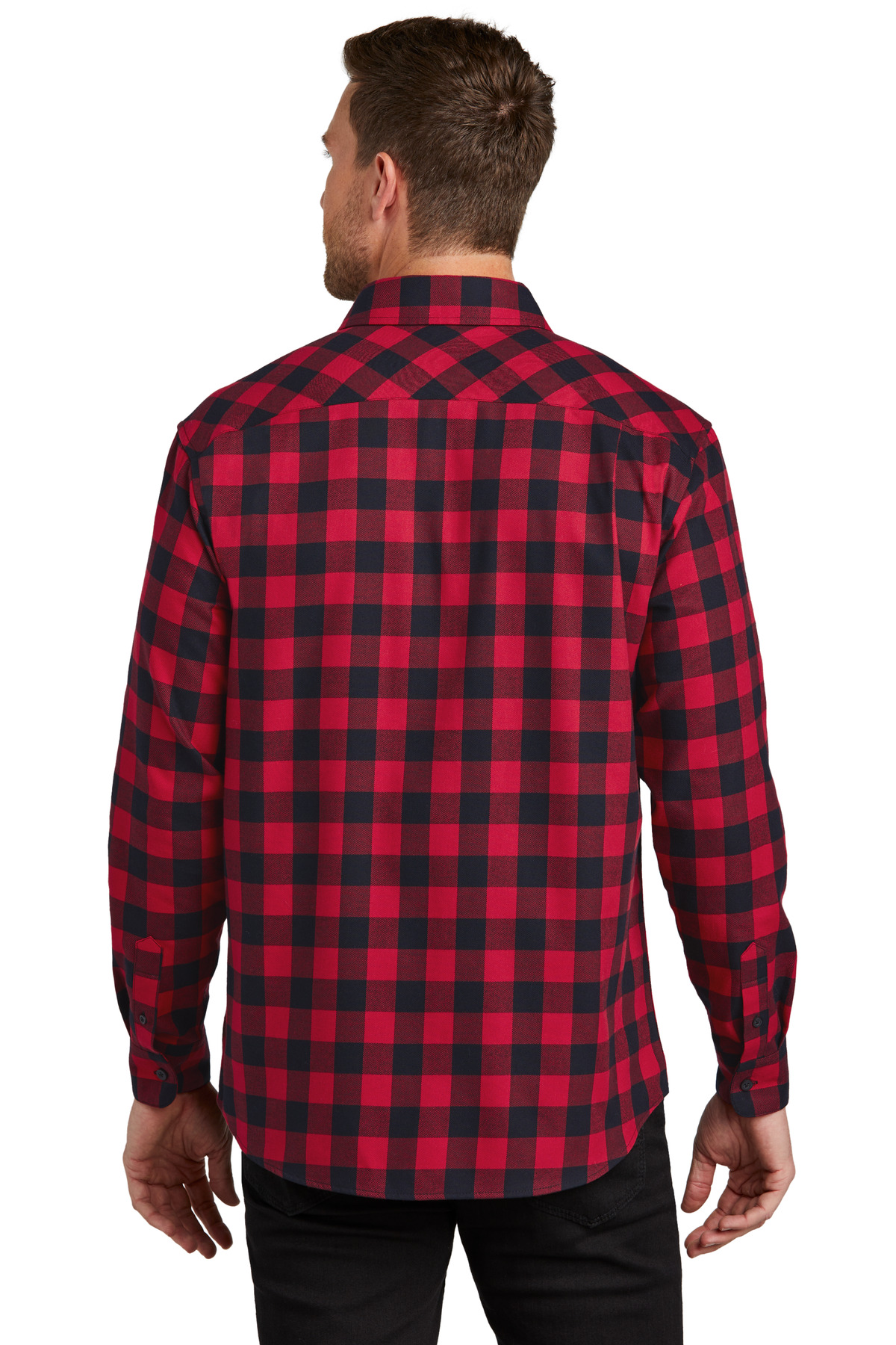 Port Authority Plaid Flannel Shirt. W668 74