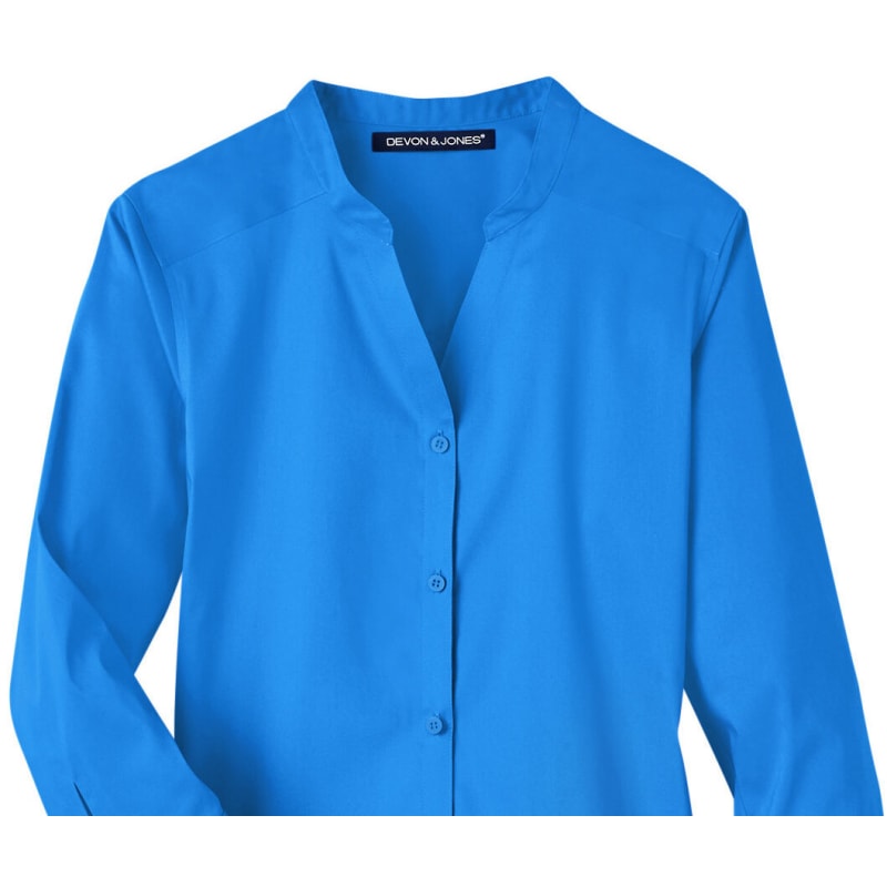 Devon & Jones Ladies' Crown Collection™ Stretch Broadcloth 3/4 Sleeve Blouse 30