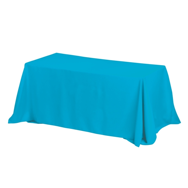 "Zenyatta Eight" 8 ft 4-Sided Throw Style Table Covers & Table Throws -Blanks / Fits 8 ft Table 7