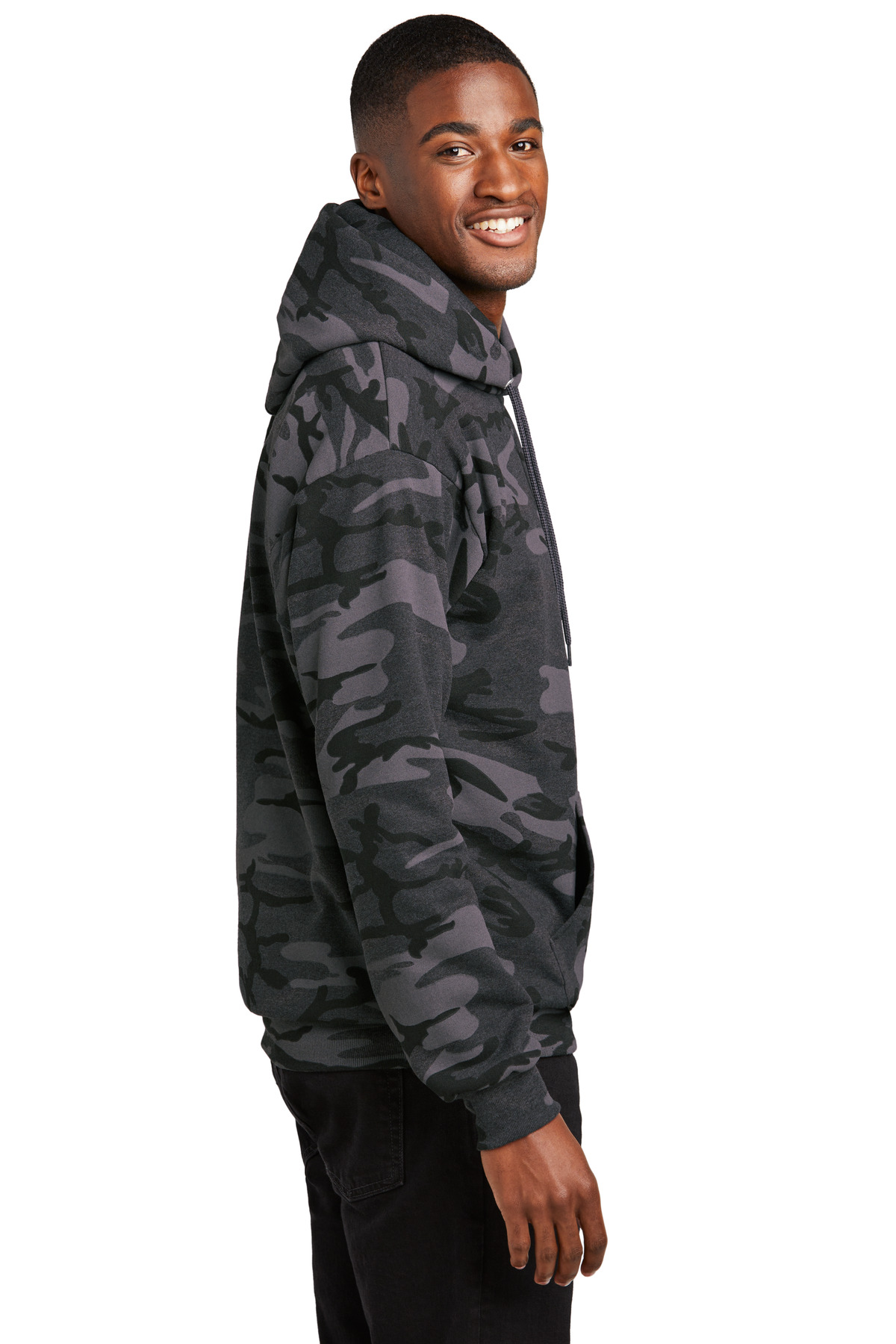 Core Fleece Camo Pullover Hooded Sweatshirt