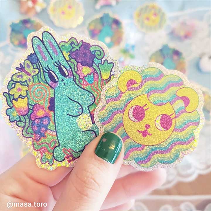 Glitter Sticker Singles 1