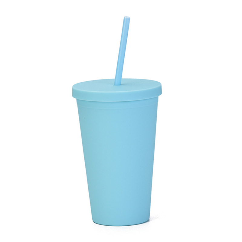16 Oz. Simplicity-Color Bottle With Separate Straw 8